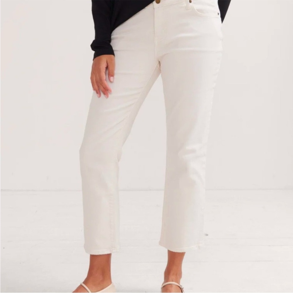 Women's Cream Jeans